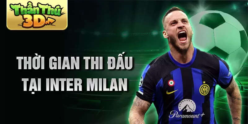 Thời gian thi đấu tại Inter Milan